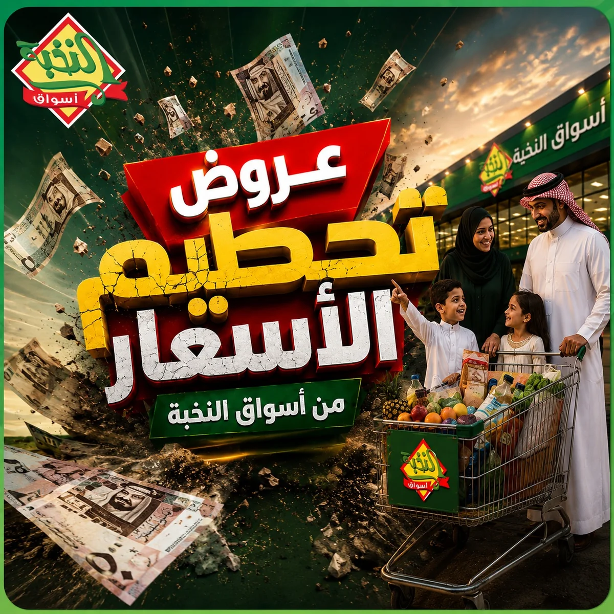 Alnokhba markets — Price smashing offers have started! · page 1