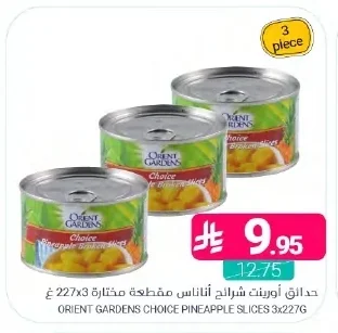ORIENT GARDENS CHOICE PINEAPPLE SLICES