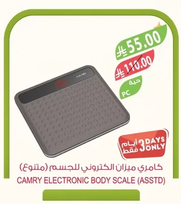 CAMRY Electronic Body Scale