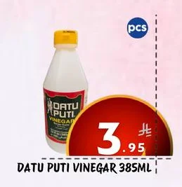 DATU PUTI VINEGAR