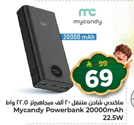 mycandy Power Bank 20000mAh 22.5W