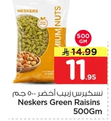 Neskers Green Raisins