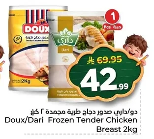 Douxdari Frozen Tender Chicken Breast