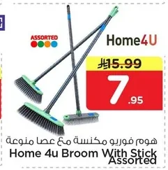 Broom with Handle