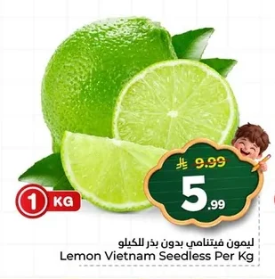 Lemon Vietnam Seedless Per Kg