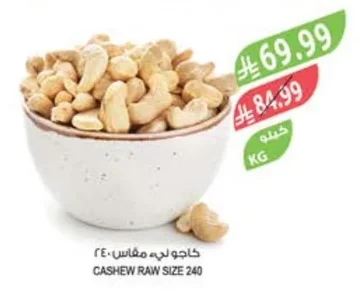 CASHEW RAW SIZE 240