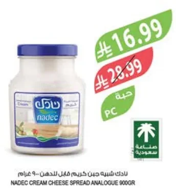 نادك شبيه جبن كريم قابل للدهن ٩٠٠ جرام