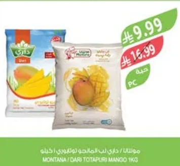 مونتانا / داري لب المانجو توتابوري ١ كيلو