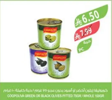 Green or Black Olives