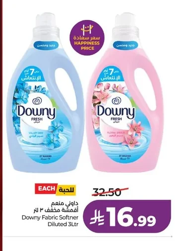 Downy Diluted Fabric Softener