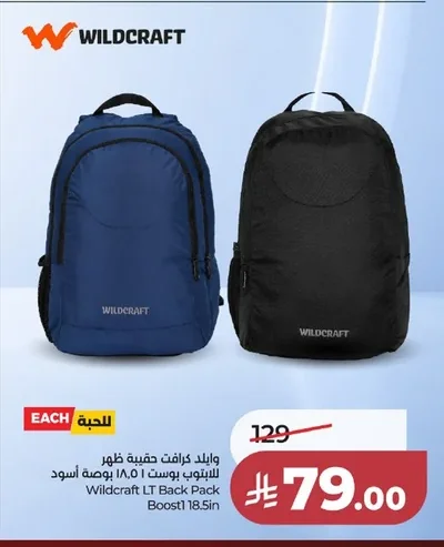 Laptop Backpack 18.5 inch Black