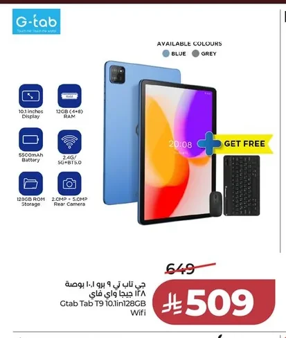 Gtab Tab T9 10.1in128GB Wifi