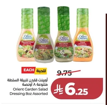 أورينت قاردن تتبيلة السلطة متنوعة ٨ أونصة
