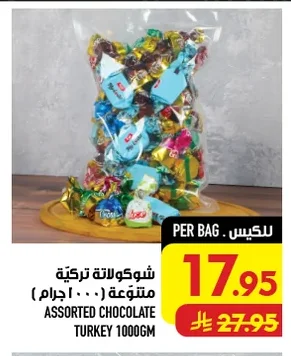 ASSORTED CHOCOLATE TURKEY