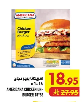 Americana Chicken Burger