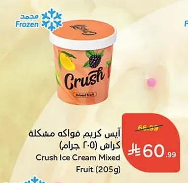 Mixed Fruit Ice Cream