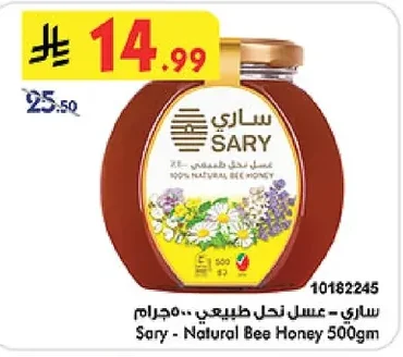 SARY Natural Bee Honey 500g