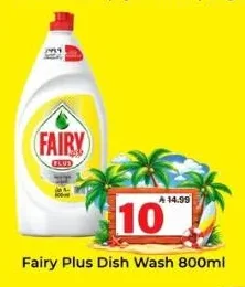 Fairy Plus Dishwashing Liquid
