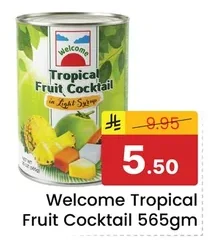 Welcome Tropical Fruit Cocktail