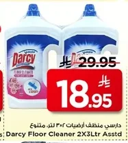 Darcy Floor Cleaner 2X3Ltr Assorted
