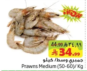Prawns Medium (50-60)/ Kg
