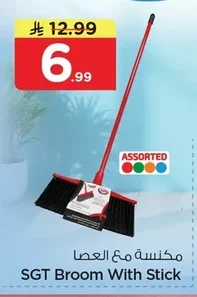 SGT Broom With Stick
