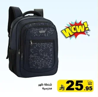 شنطة ظهر مدرسية