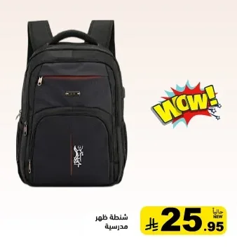 شنطة ظهر مدرسية