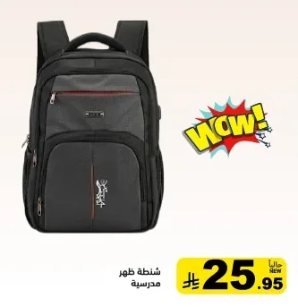 شنطة ظهر مدرسية