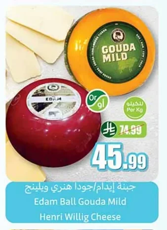 جبنة إيدام/جودا هنري ويلينج