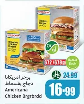 Americana Breaded Chicken Burger