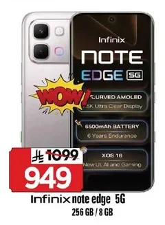 Infinix Note Edge 5G