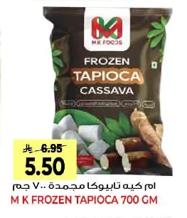 M K FROZEN TAPIOCA