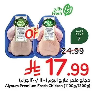 دجاج فاخر طازج