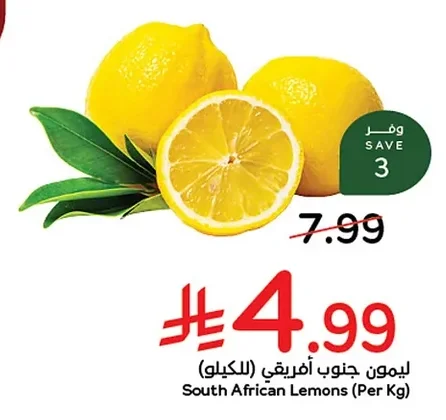 South African Lemons (Per Kg)