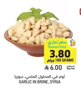 GARLIC IN BRINE, SYRIA