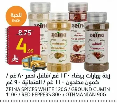 White Spices / Ground Cumin / Red Pepper