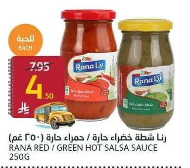 Green Chili Sauce / Red Chili Sauce