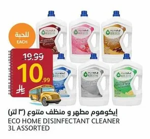 Eco Home Disinfectant and Cleaner (3L)