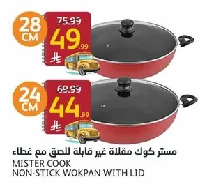 Mister Cook Non-stick Frying Pan with Lid