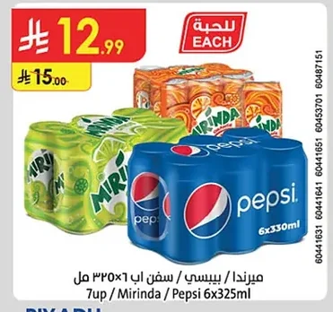 7up / Mirinda / Pepsi