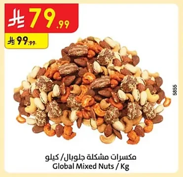 مكسرات مشكلة جلوبال