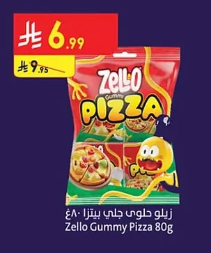 Zello Gummy Pizza Candy