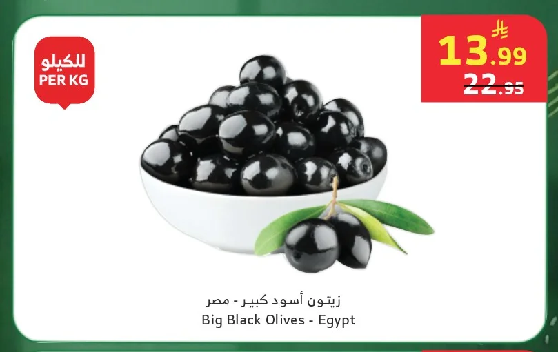 زيتون أسود كبير