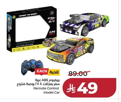 Remote Control Model Car