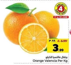 Orange Valencia Per Kg
