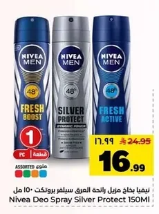Nivea Silver Protect Deodorant Spray