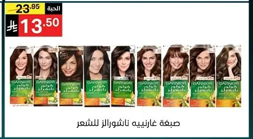 صبغة غارنييه ناتشورالز للشعر