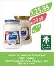 Almarai Cheddar / Cream Cheese Spread