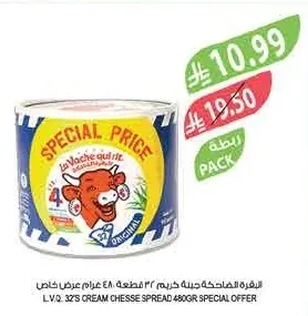 L.V.Q. 32'S CREAM CHESSE SPREAD